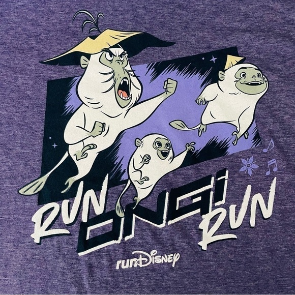 Disney Parks - RunDisney - Raya and the Last Dragon - "Run Ongi Run" Shirt - Picture 2 of 2